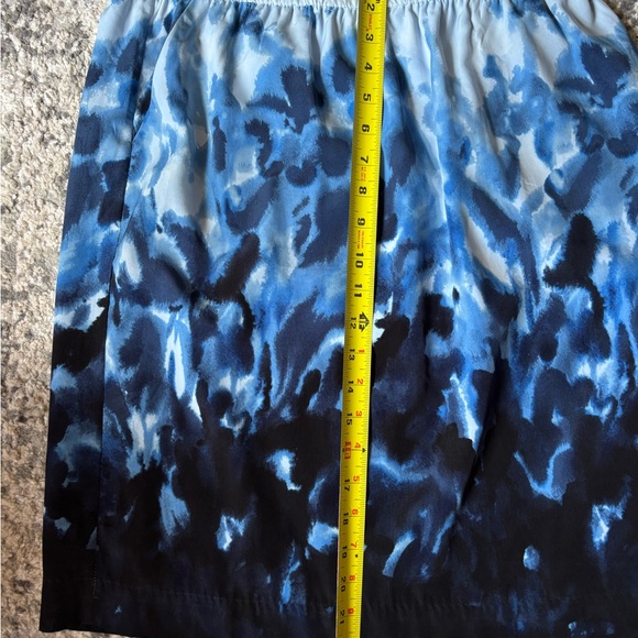 Chicos blue watercolor skirt - Picture 7 of 8
